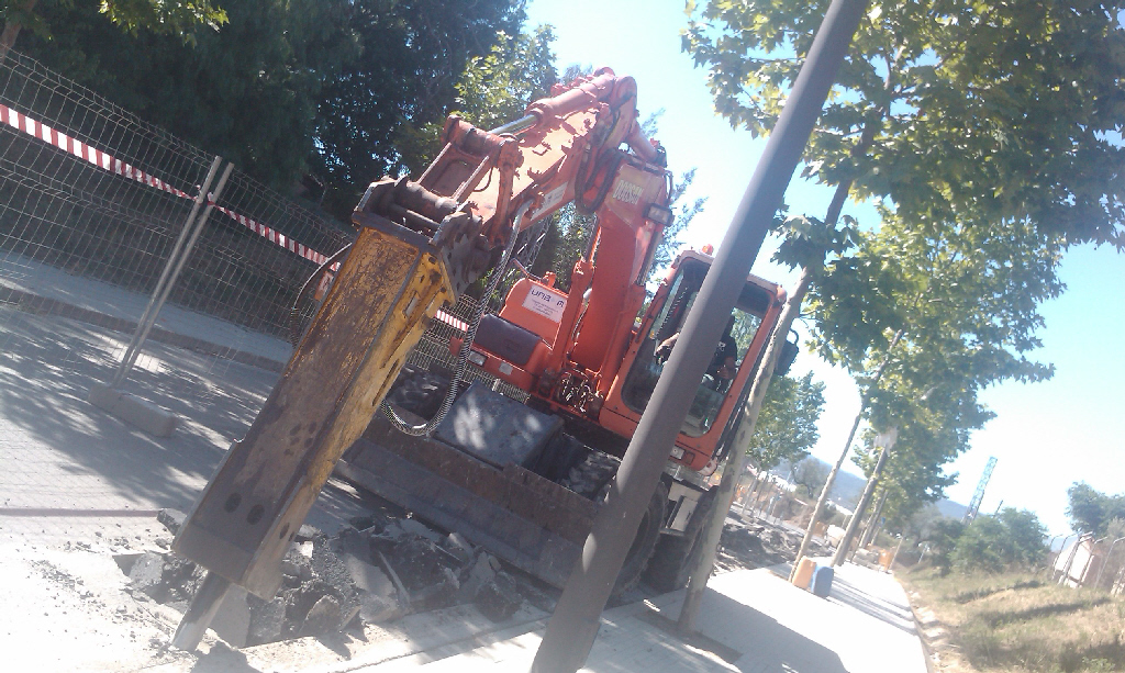 Excavació i preparació de terrenys