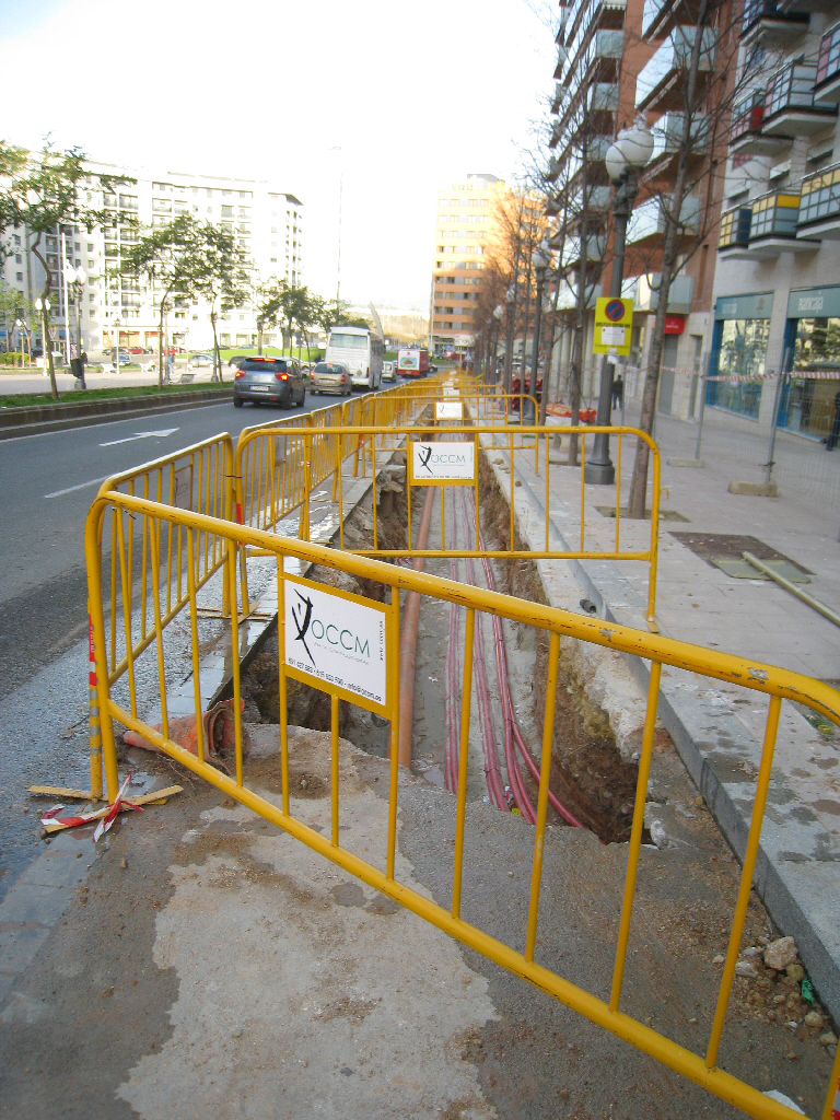 Canalització de serveis varis